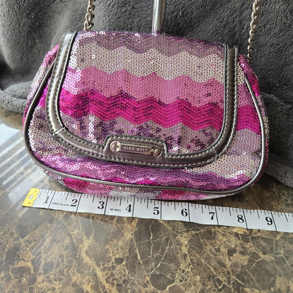 Nine West Sequined Crossbody Bag - Picture 9 of 10